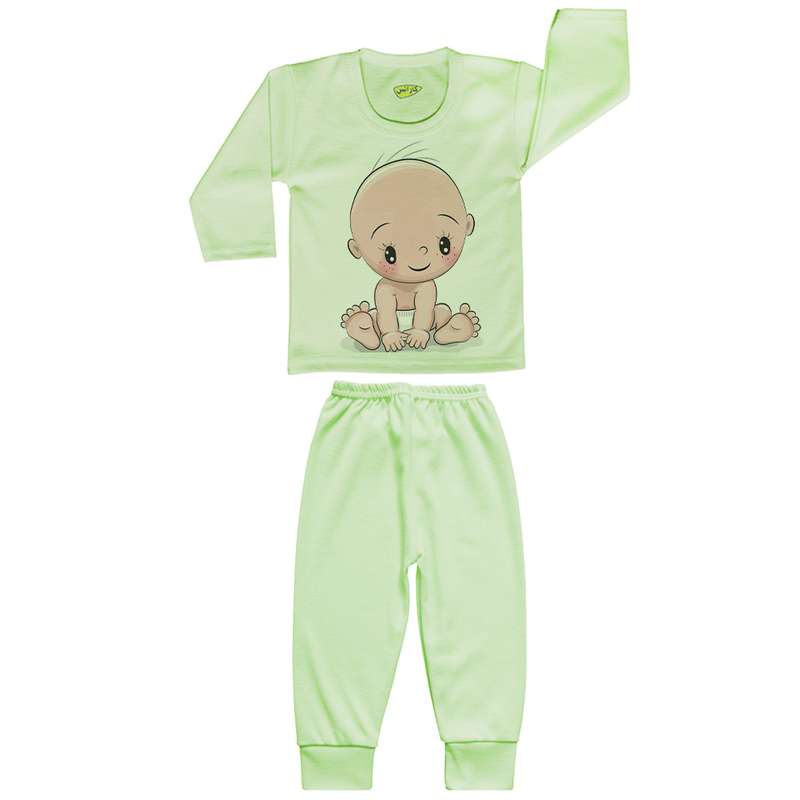 ست تی شرت و شلوار نوزادی کارانس مدل SBSG-3041