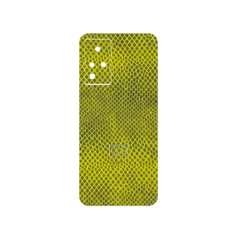برچسب پوششی ماهوت مدل Yellow Snake Skin مناسب برای گوشی موبایل اینفینیکس Zero X