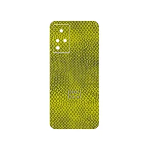 MAHOOT Yellow Snake Skin Cover Sticker for Infinix Zero X