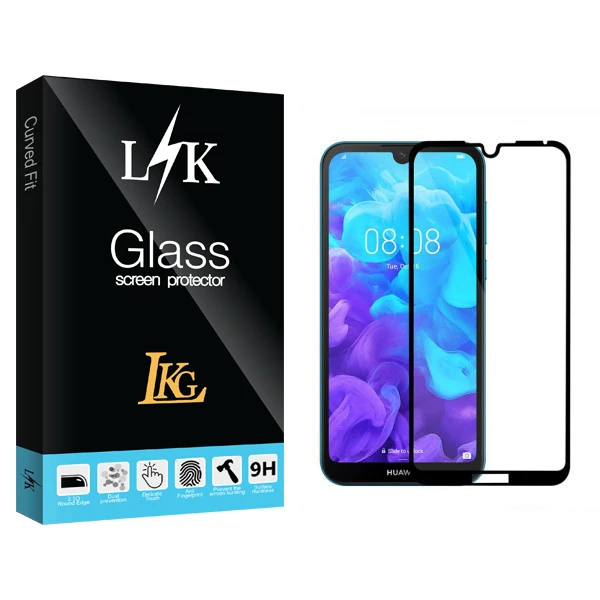 محافظ صفحه نمایش سرامیکی ال کا جی مدل LK Glass مناسب برای گوشی موبایل هوآوی Y5 2019