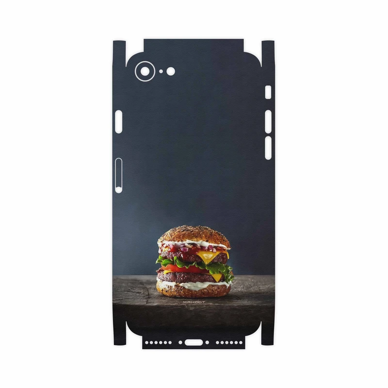 برچسب پوششی ماهوت مدل Hamburger-FullSkin مناسب برای گوشی موبایل اپل iPhone 8