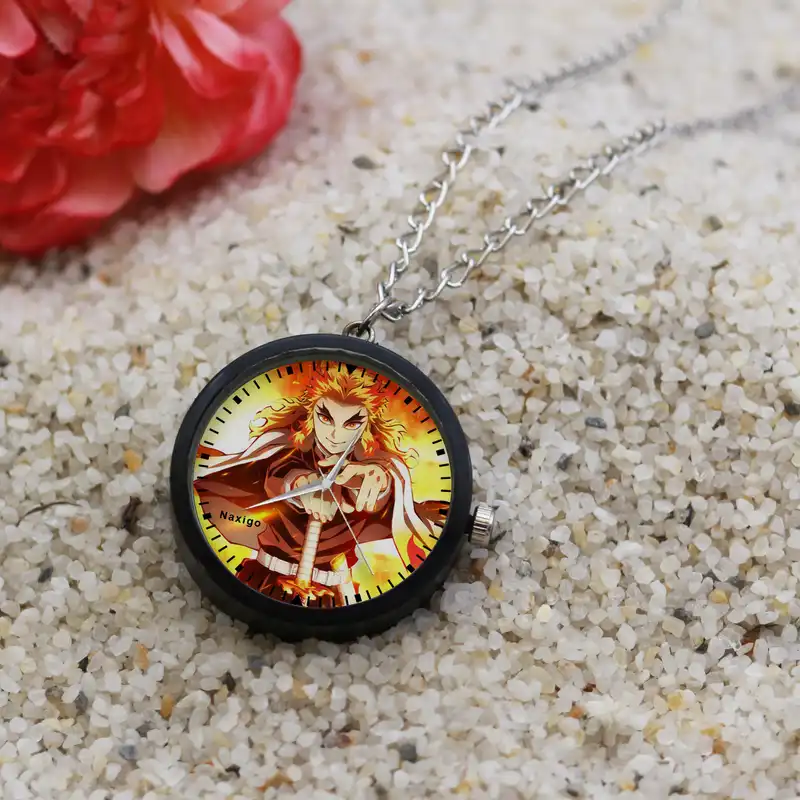 ساعت گردنبندی عقربه ای ناکسیگو مدل شکارچی اهریمن کد NF12942