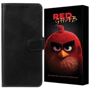 RED GHAB RKLA Magnetic Wallet Case Cover For Xiaomi Redmi Note 14 4G