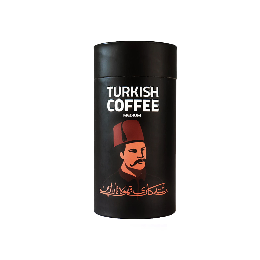 قهوه ترک 20% عربیکا 80% روبوستا تارازین - 250 گرم