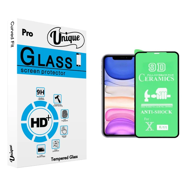 محافظ صفحه نمایش يونيک مدل +Clear مناسب برای گوشی موبایل اپل iphone11