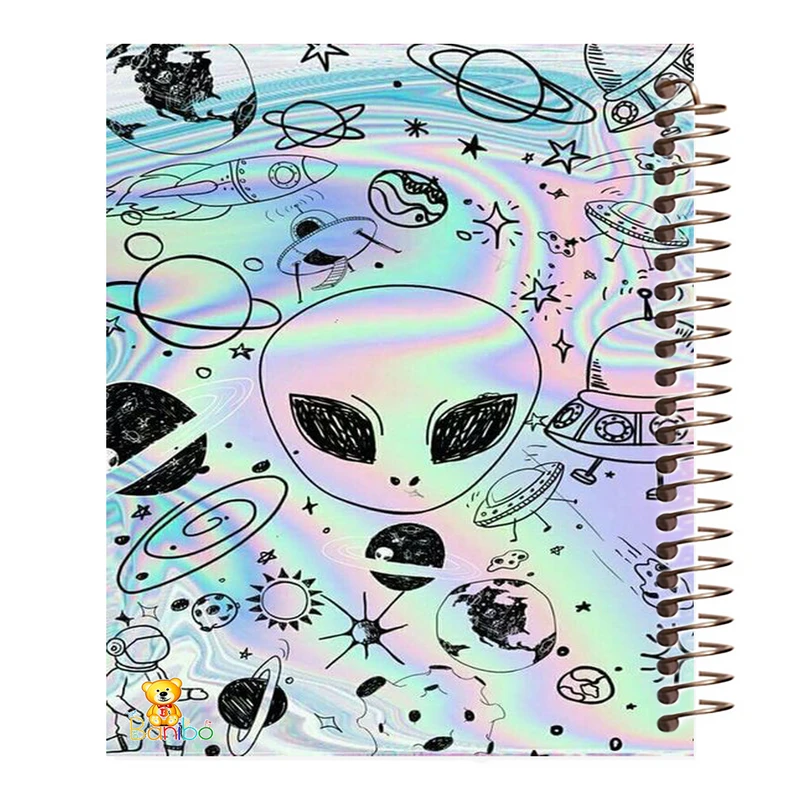 دفتر نقاشی 50 برگ بانیبو مدل  ادم فضایی کد 1075