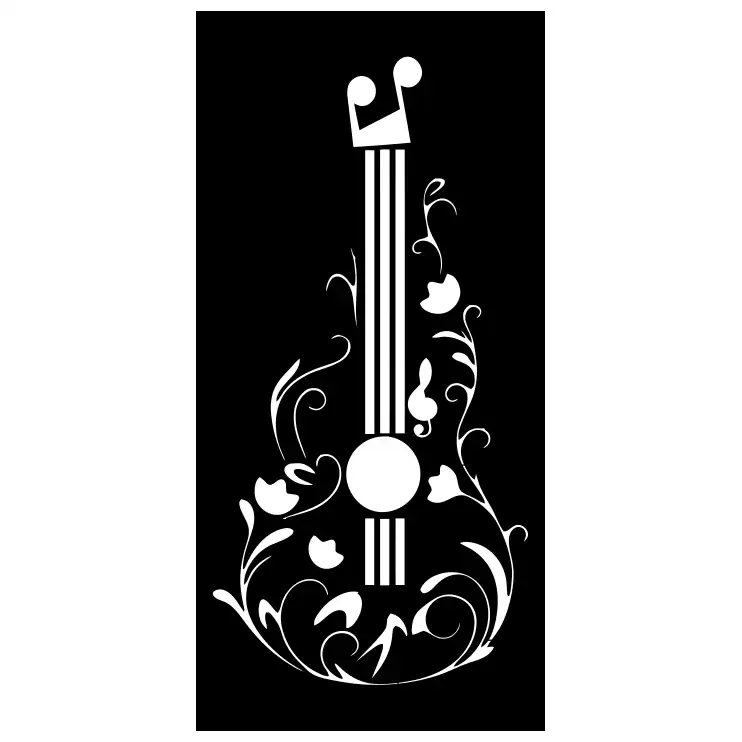 شابلون مدل گیتار کد SP441-1