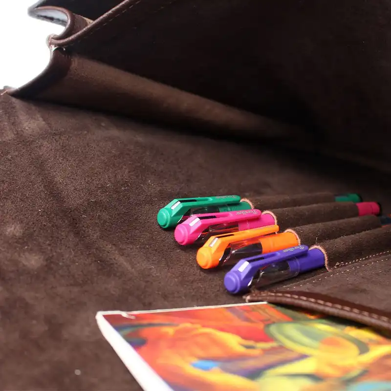 کیف اداری چرم آمادای مدل شهریار