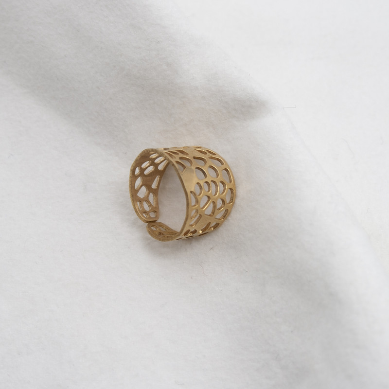 انگشتر طلا 18 عیار زنانه سهی مدل SR05