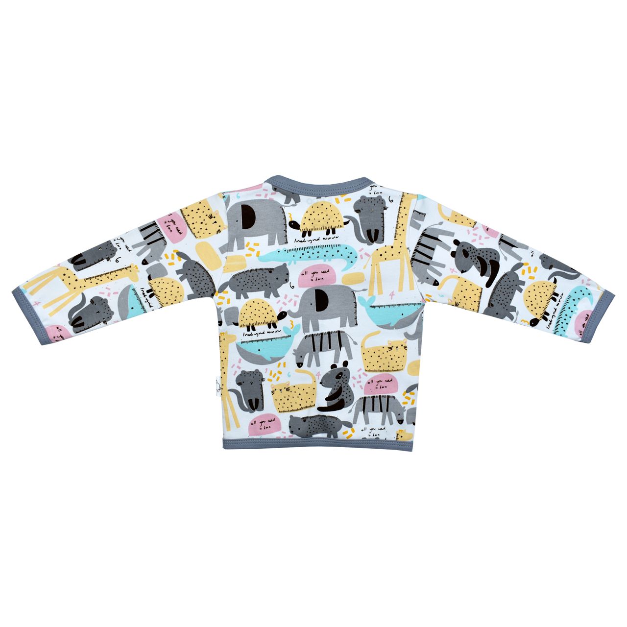 ست تی شرت و شلوار نوزادی اسپیکو مدل zoo کد 1 -  - 2