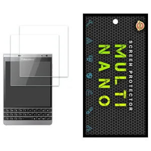 Multi Nano X-S2N Screen Protector For BlackBerry Passport Silver Edition Pack of 2