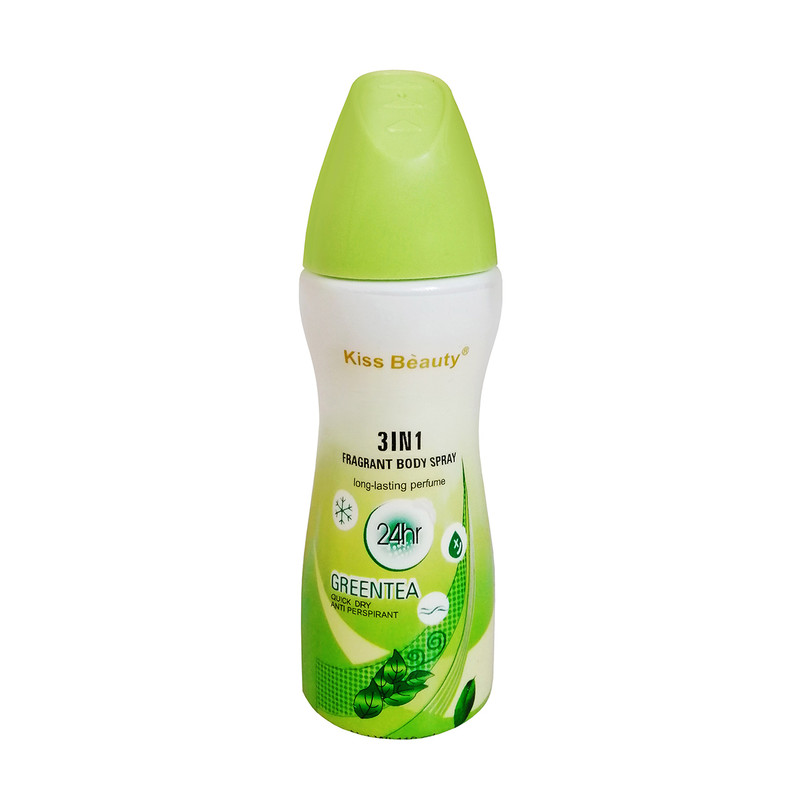 اسپری ضد تعریق زنانه کیس بیوتی مدل Green tea حجم 110 میلی لیتر