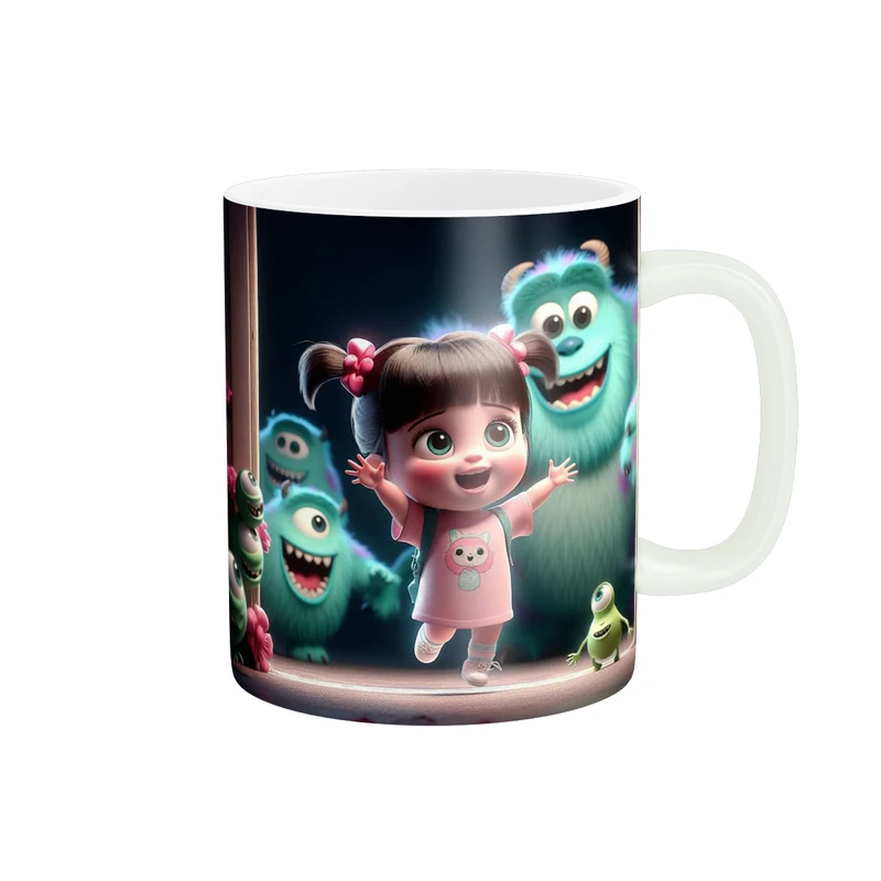 ماگ پاد آفرین مدل فانتزی طرح سالیوان و بو و مایک ترند کد p11077