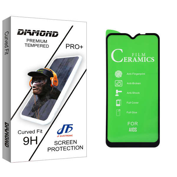 محافظ صفحه نمایش جی اف مدل Diamond glass مناسب برای گوشی موبایل سامسونگ Galaxy A10s