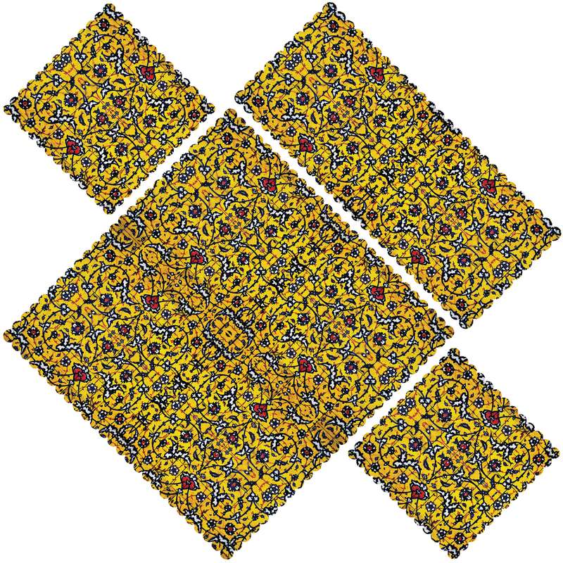 ست 4 تکه رومیزی مدل S31-42133