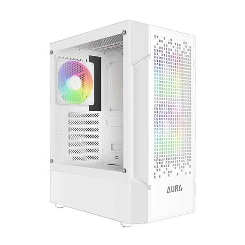 کیس کامپیوتر گیم دیاس مدل AURA GC7 WH ARGB