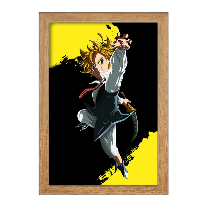 تابلو خندالو مدل ملیوداس انیمه هفت گناه کبیره  کد 17549