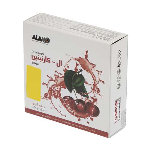 ویال خوراکی ال کارنیتین 1000 آلبالو آلامو بسته 10 عددی 