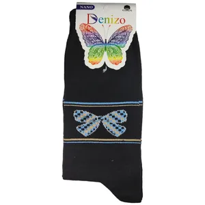 جوراب زنانه دنیزو مدل Nano Cotton کد 0163