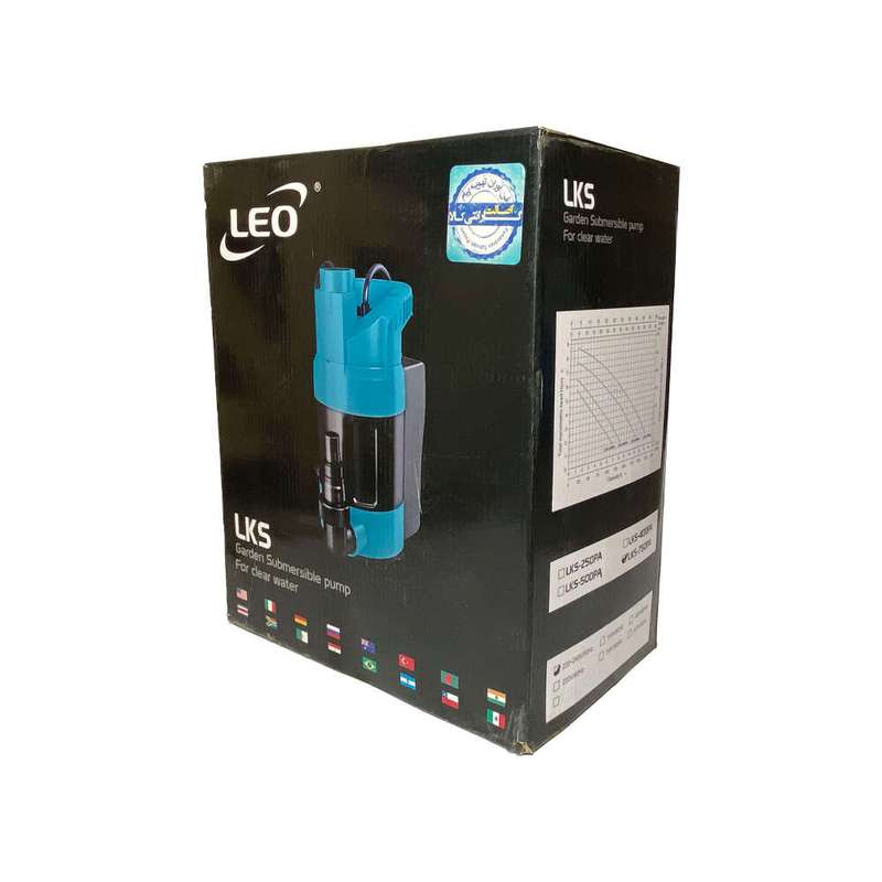 پمپ کف کش 1.5 اسب بخار لئو مدل LKS-1100S