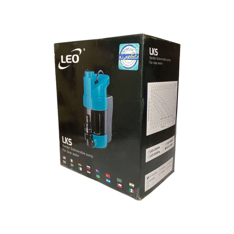 پمپ کف کش 1.5 اسب بخار لئو مدل LKS-1100S