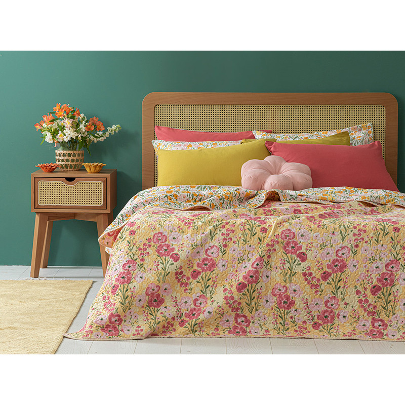 روتختی انگلیش هوم مدل Wild Flowers سایز 200×220 سانتی متر