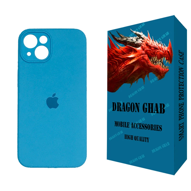 کاور دراگون قاب مدل سیلیکونی مناسب برای گوشی موبایل اپل iPhone 14