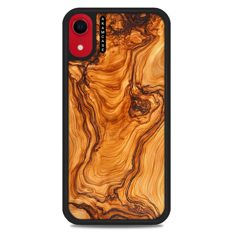کاور آکام مدل AMC-WAXR-WOOD-25 مناسب برای گوشی موبایل اپل iPhone XR