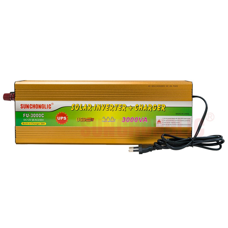اینورتر شبه سینوسی 12ولت به 220 ولت سانچونگلیک مدل FU-3000C ظرفیت 3 کیلووات