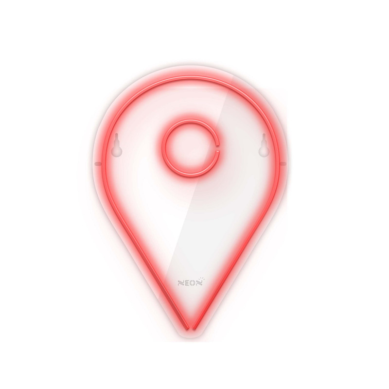 چراغ دیواری نئون دیزاین طرح Location_RD