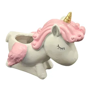 گلدان پلی استر مدل یونیکورن کد 1