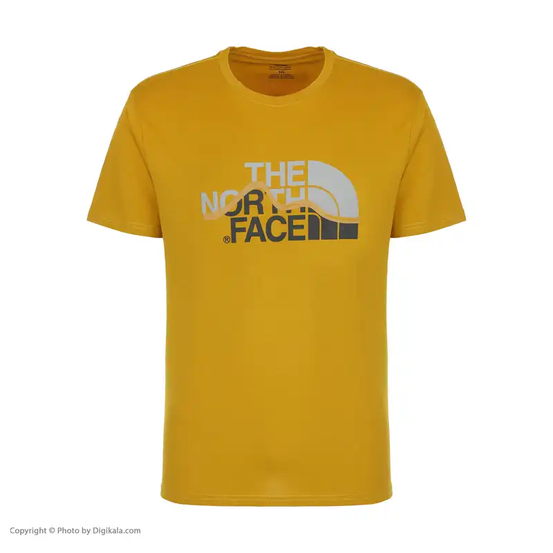 تی شرت آستین کوتاه ورزشی مردانه نورث فیس مدل WINDBREAKER