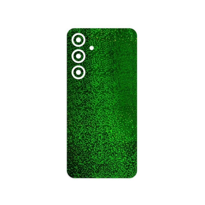 برچسب پوششی ماهوت مدل Green-Holographic مناسب برای گوشی موبایل سامسونگ Galaxy S24 FE