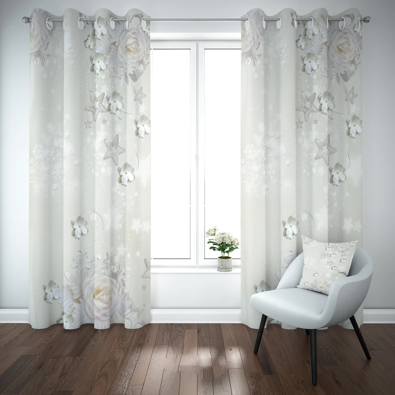 پرده مدل b1403 سایز 140×280 سانتی متر