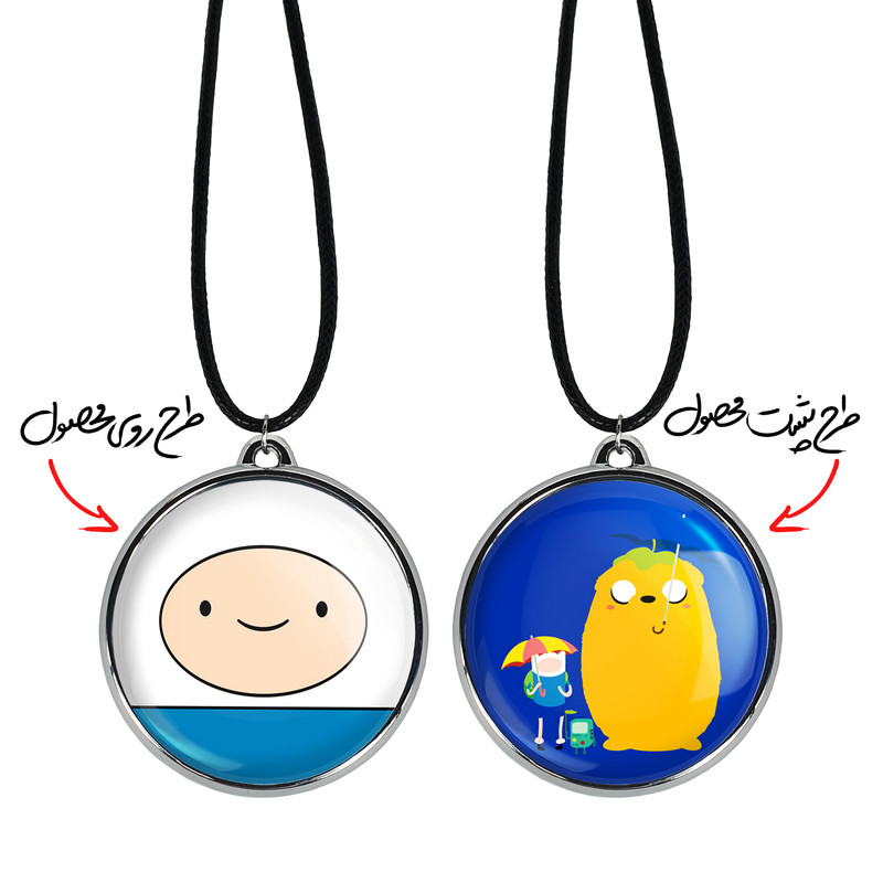 گردنبند خندالو مدل جیک و فین وقت ماجراجویی Adventure Time کد 2084420848 گردنبند خندالو مدل جیک و فین وقت ماجراجویی Adventure Time کد 2084420848