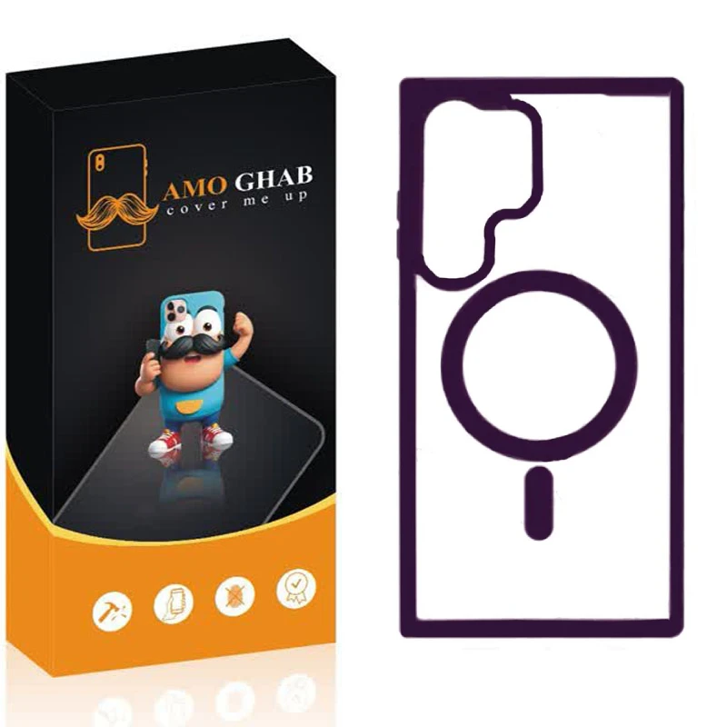 کاور عمو قاب مدل مگ سیف رنگی مناسب برای گوشی موبایل سامسونگ Galaxy S3 Ultra