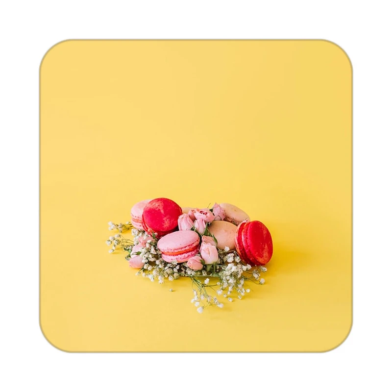 زیر لیوانی کاکتی طرح گل مدل mp17624