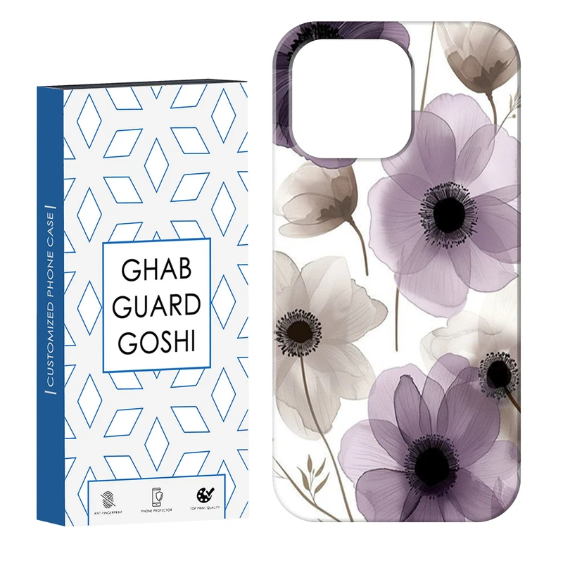 کاور قاب گارد گوشی طرح گل کد Dimo-504 مناسب برای گوشی موبایل اپل IPHONE 16 PRO   