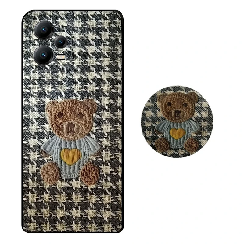 کاور مدل HB 0133مناسب برای گوشی موبایل شیائومی Poco X5 5G / Redmi Note 12 (5G) به همراه پاپ سوکت