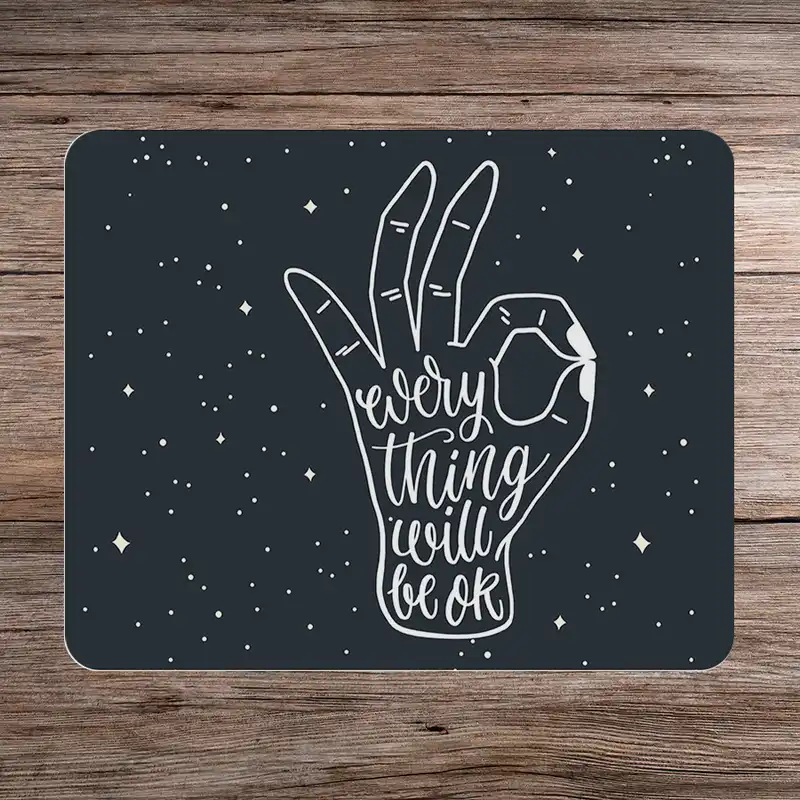 ماوس پد طرح انگیزشی کد P100299