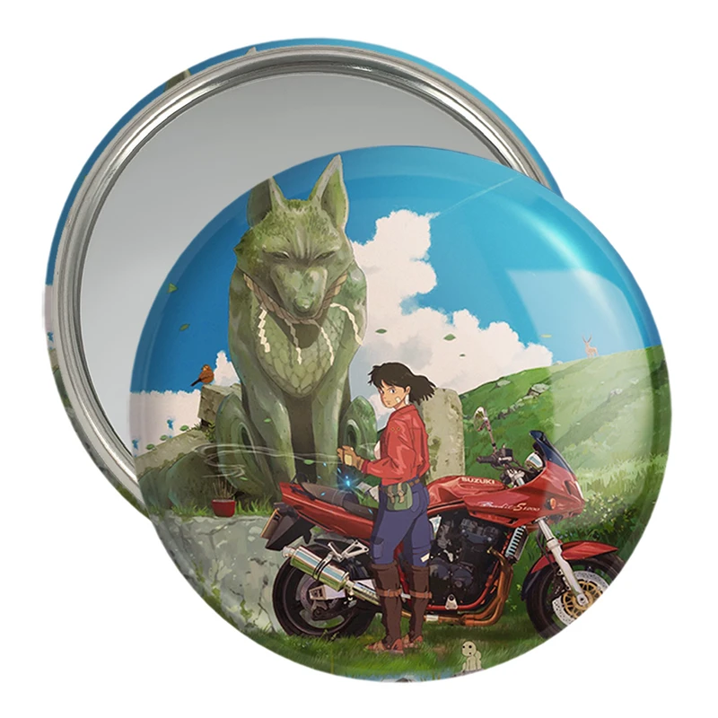 آینه جیبی خندالو مدل سان انیمه پرنسس مونونوکه کد 34109