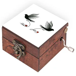 جعبه موزیکال مدل عاشقانه کد N294