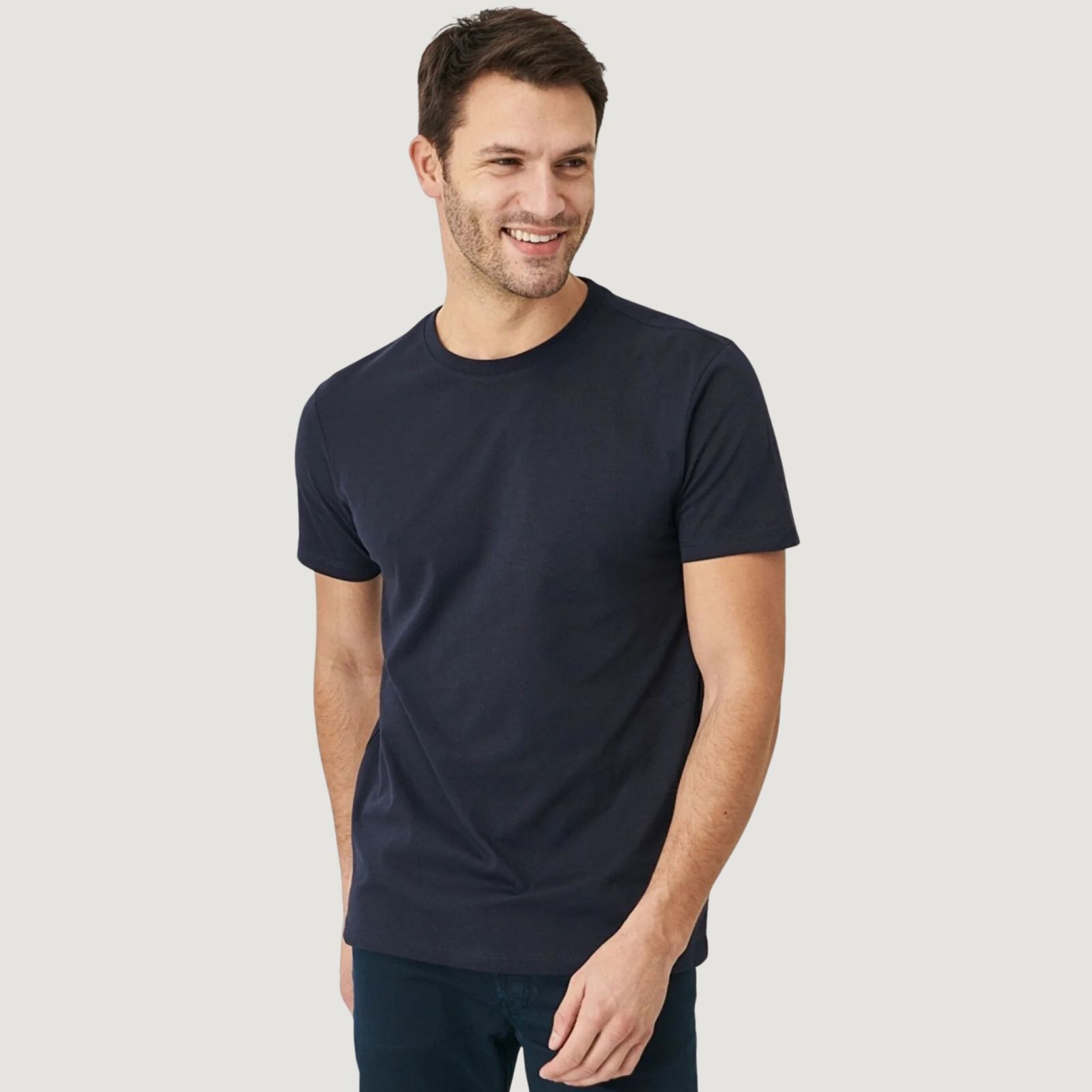 تی شرت آستین کوتاه مردانه نوزده نودیک مدل TS01 NB -  - 4