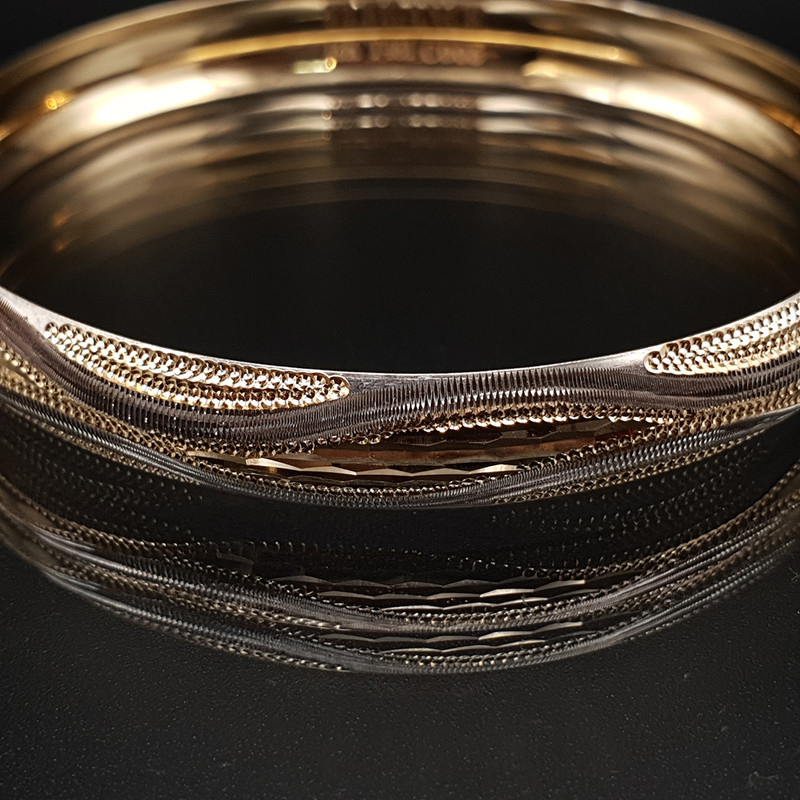 النگو طلا 18 عیار زنانه مدل 1EL1846