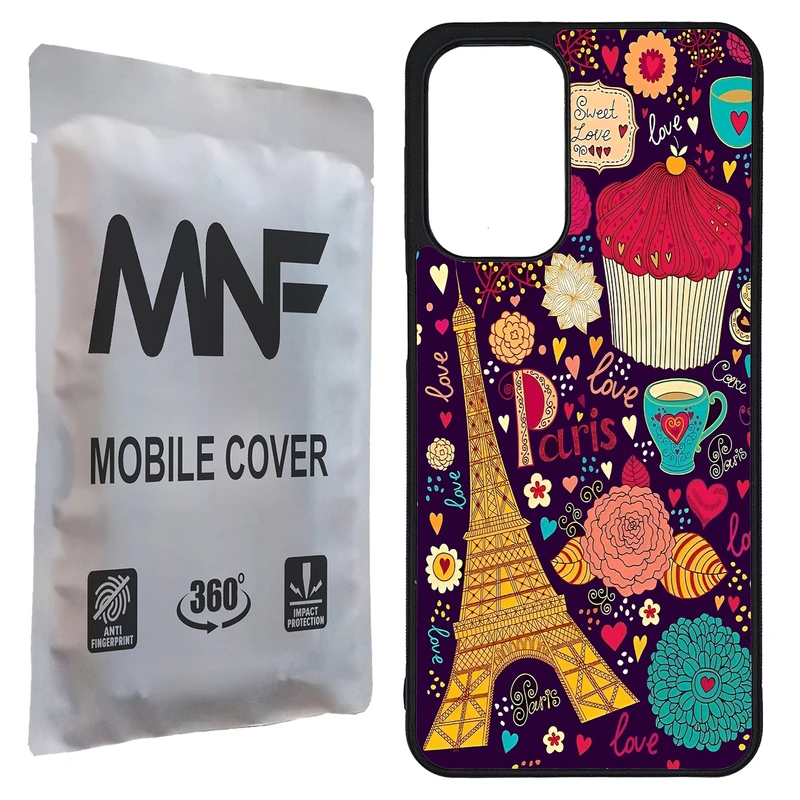 کاور ام ان اف طرح Love Paris کد P-069 مناسب برای گوشی موبایل سامسونگ Galaxy A23 / A23 5G
