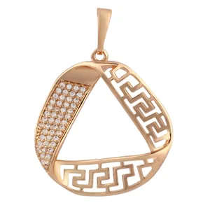 آویز گردنبند زنانه ژوپینگ مدل مثلث هندسی TP 320