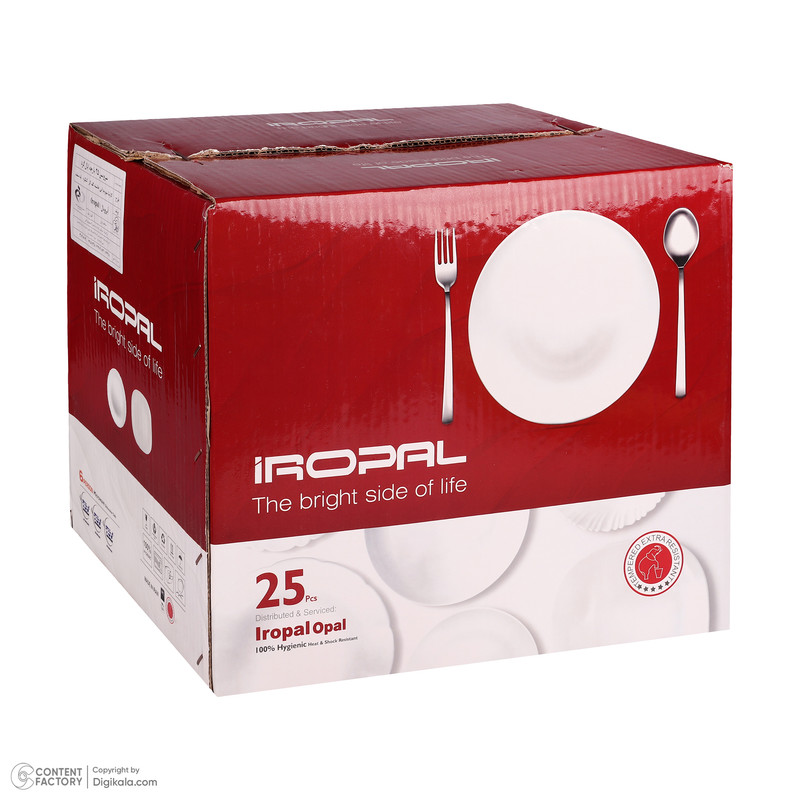 سرویس غذاخوری 25 پارچه 6 نفر آیروپال مدل  کارنیا