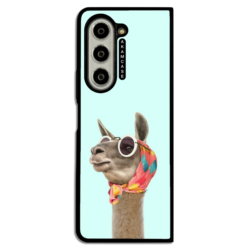 کاور آکام مدل AMC-WSGZFOLD5-ANIMALS4 مناسب برای گوشی موبایل سامسونگ Galaxy Z Fold 5