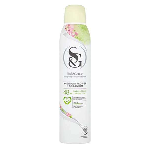 اسپری ضد تعریق زنانه سافت اند جنتل مدل Magnolia Flower حجم 250 میلی لیتر