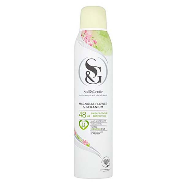 اسپری ضد تعریق زنانه سافت اند جنتل مدل Magnolia Flower حجم 250 میلی لیتر